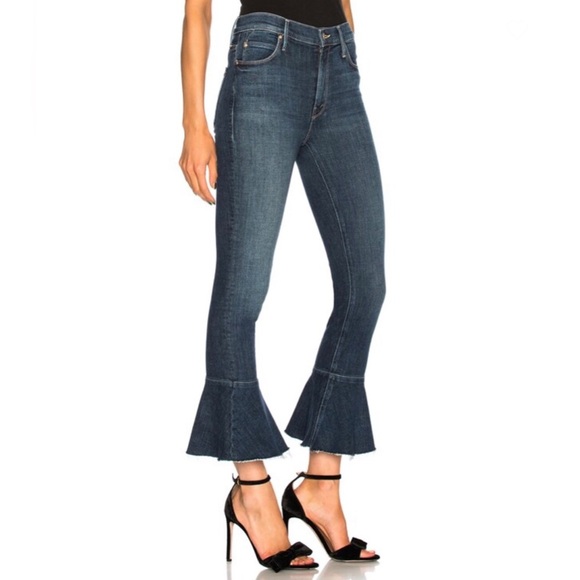 MOTHER The Cha Cha Fray Jeans In Clean Sweep - Picture 4 of 11